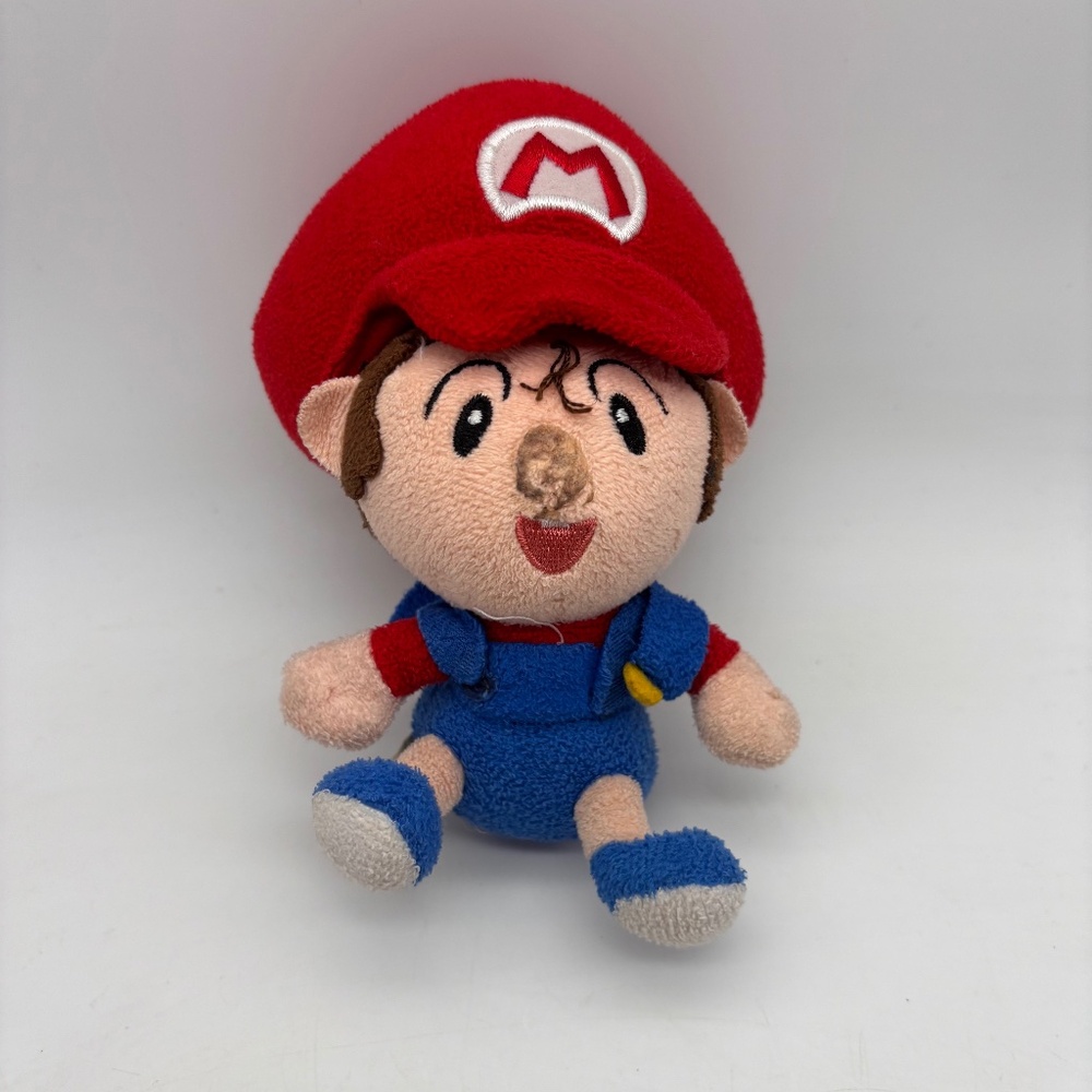Super Mario Little Buddy Baby Mario Character 6" Plush